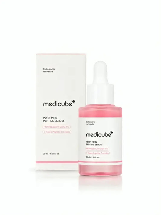 Medicube PDRN ADN de Salmón Rosa 30ml Suero Reafirmante Glow